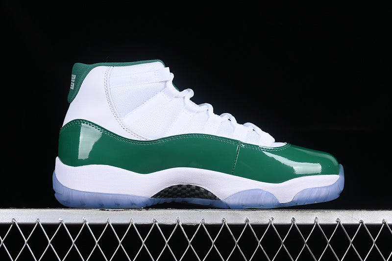 AIR JORDAN 11 RETRO WHITE/GREEN