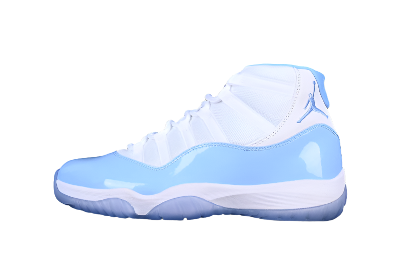 AIR JORDAN 11 UNC AJ11 WHITE/BLUE