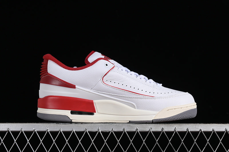 AIR JORDAN 2/3 RETRO WHITE/VARSITY RED/SAIL/CEMENT GREY