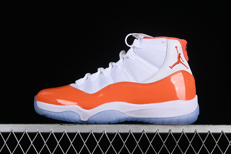 AIR JORDAN 11 RETRO WHITE/ORANGE