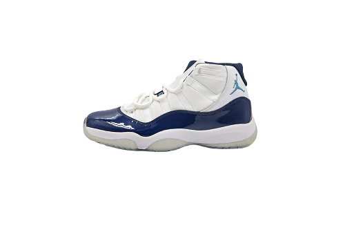 AIR JORDAN 11 RETRO WIN LIKE 82 WHITE/MIDNIGHT NAVY-UNIVERSITY BLU