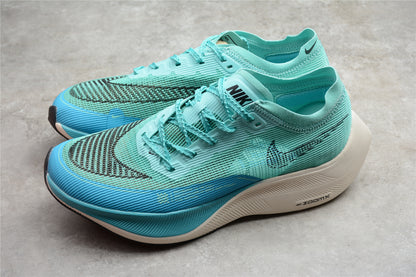 ZoomX Vaporfly NEXT% 2 Turquoise and White