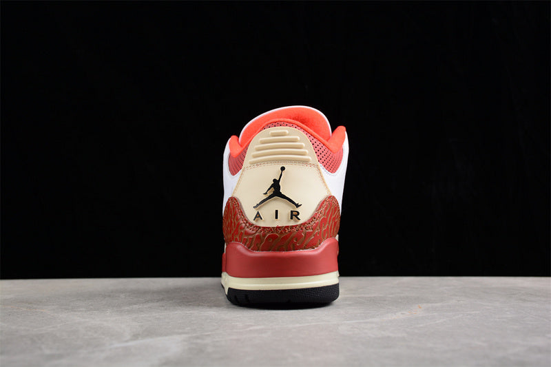 AIR JORDAN 3 RETRO GS WHITE/BLACK/MARS STONE/TEAM ORANGE