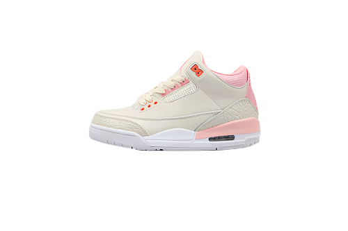 AIR JORDAN 3 RETRO SAIL/RUST PINK/WHITE/CRIMSON