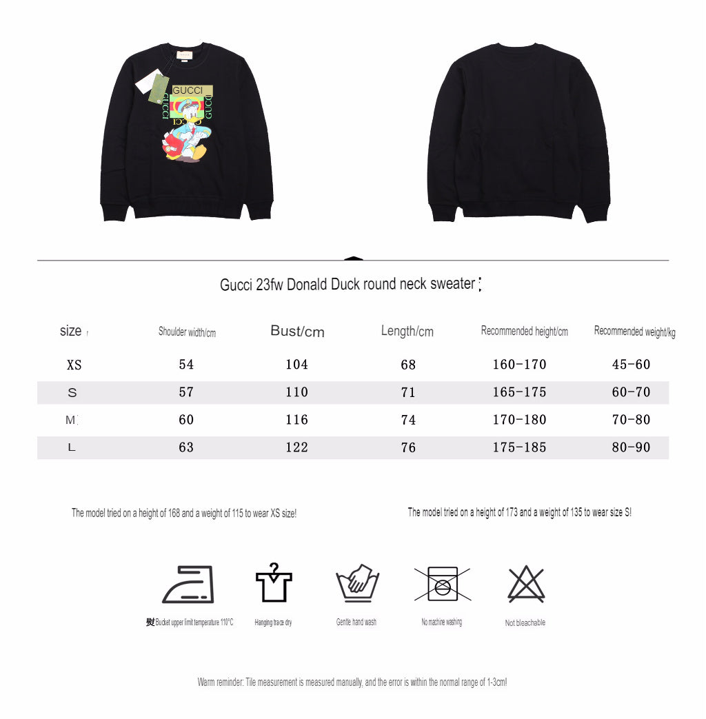 G*u*i bugs bunny sweatshirt - black