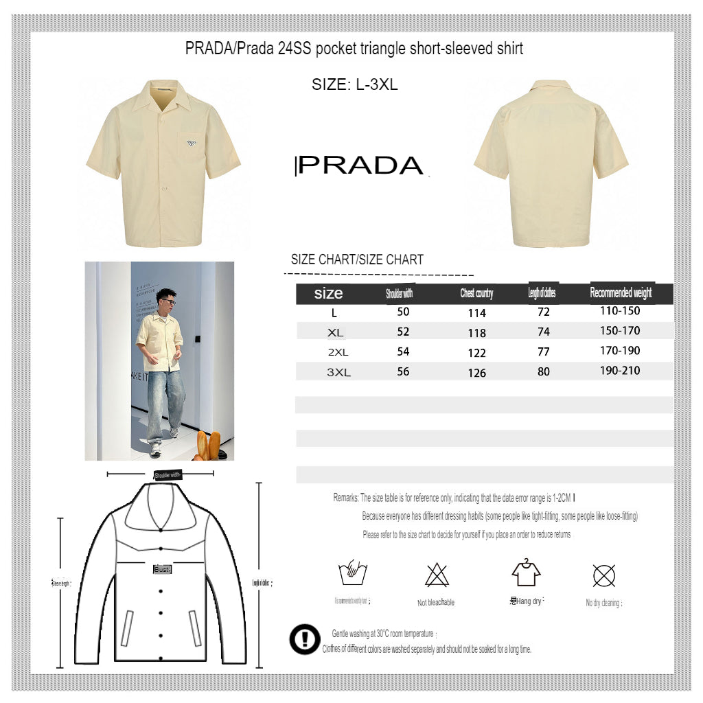 Pra*a short-sleeve button-up shirt