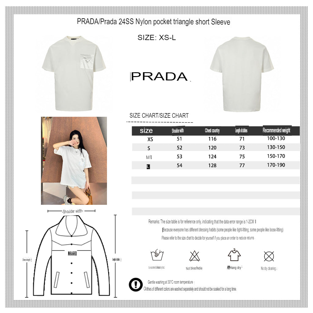 Pra*a pocket t-shirt