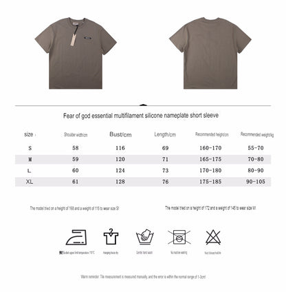 Fear of God Essentials Logo T-Shirt - Taupe