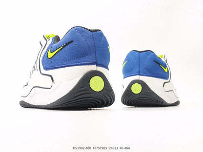 Nike KD18 “White/Blue” – Clean Court Dominance