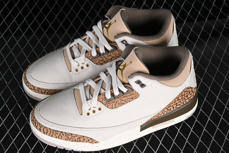 AIR JORDAN 3 PALOMINO GREY/BROWN/WHITE