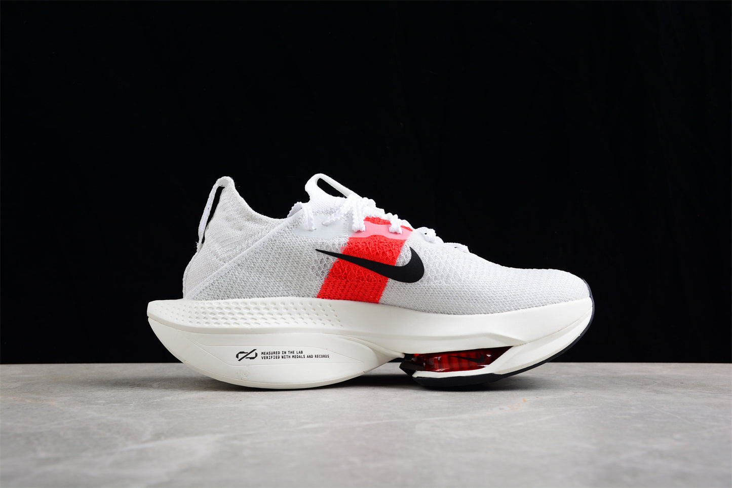 Zoom Alphafly NEXT% 2 White and Red