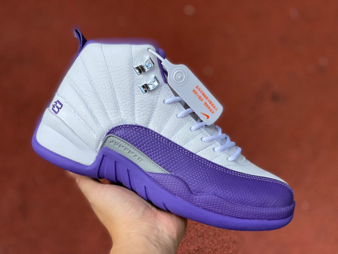 Jordan 12 Retro 'White/Concord'