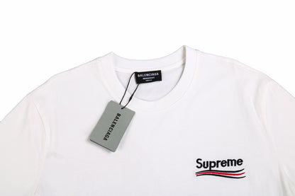 Balenciaga Supreme T-Shirt (White)