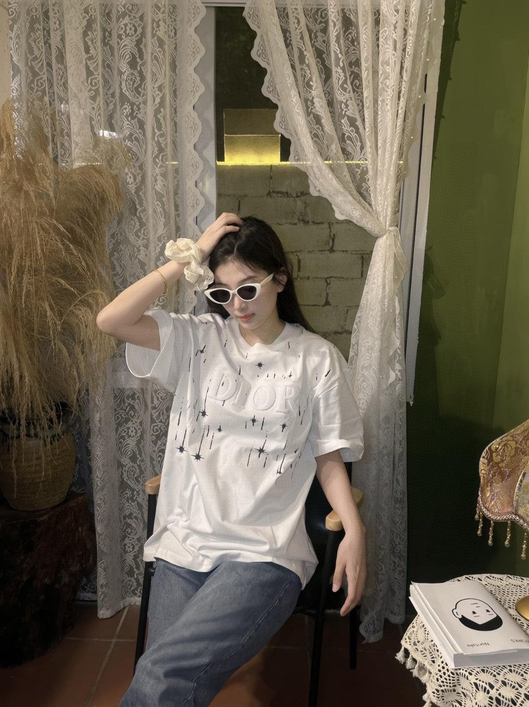 Dior Starry Sky T-Shirt in White