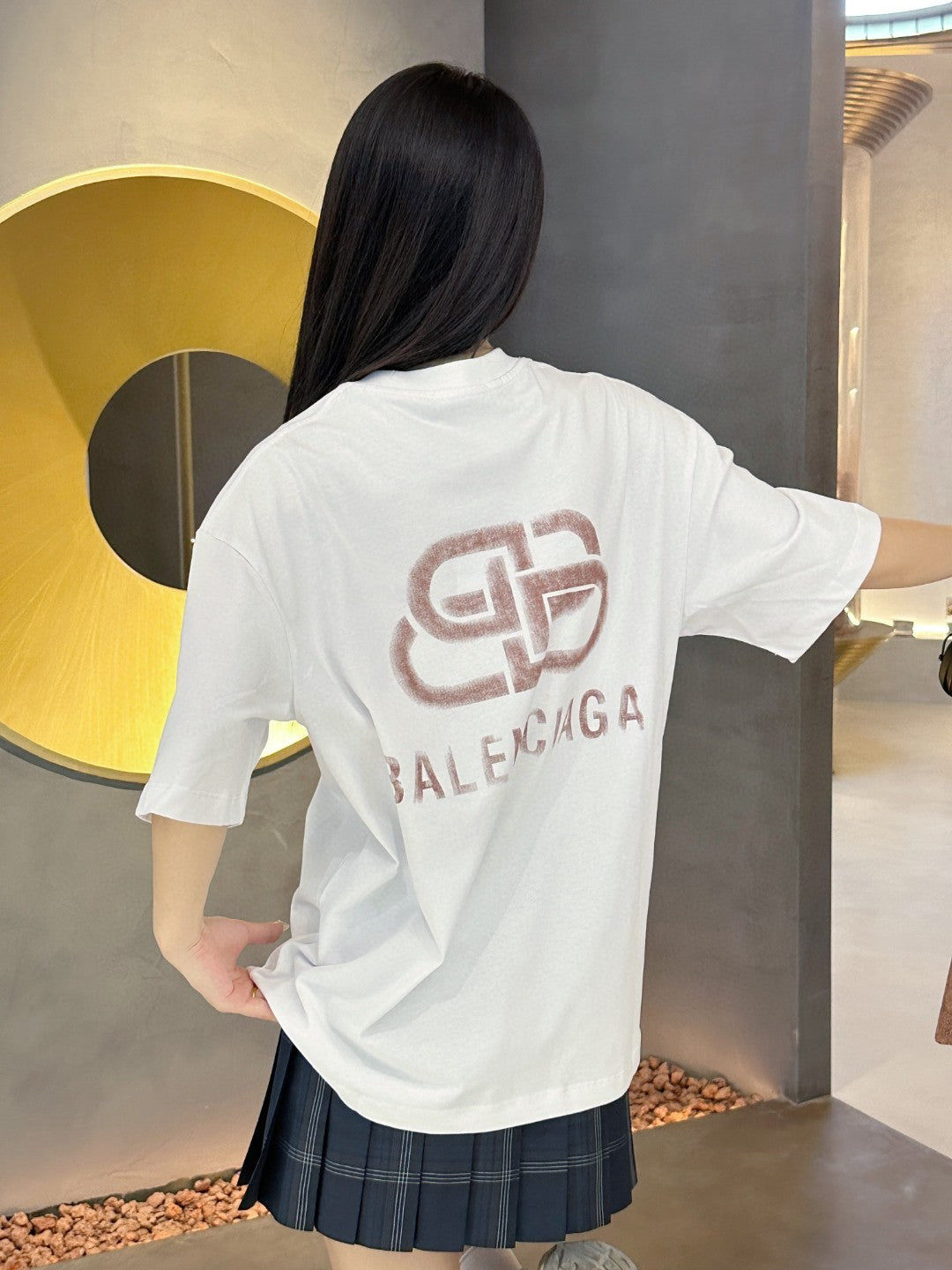 Ba*len*cia*ga logo t-shirt