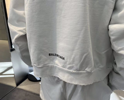 Balenciaga White Be Yourself Hoodie