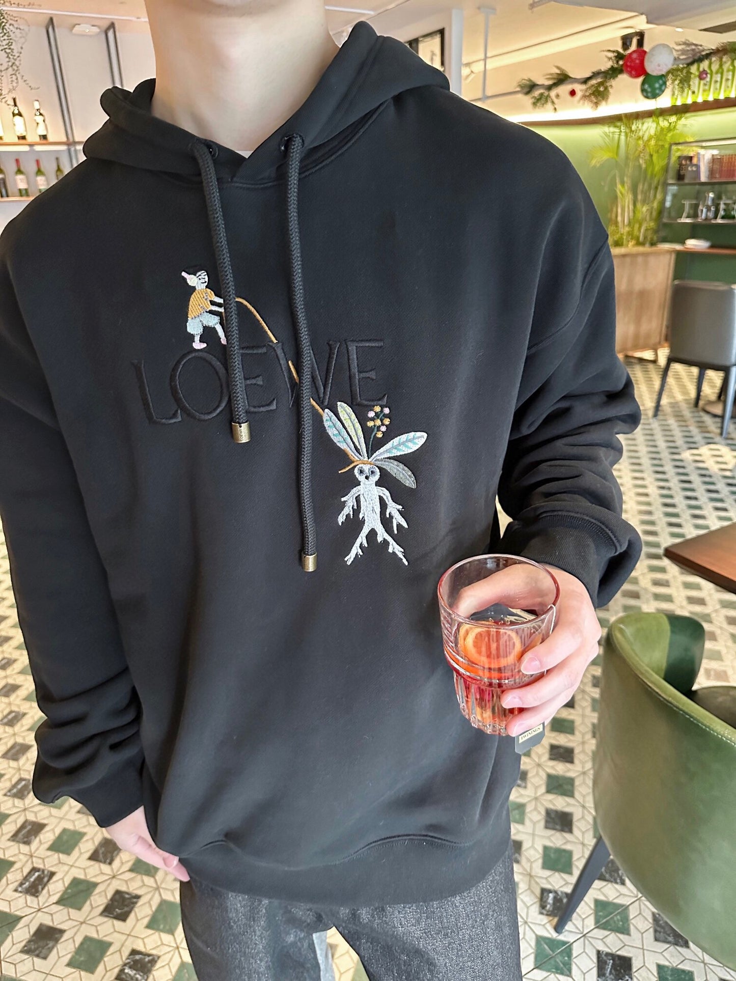 Loewe Embroidered Hoodie