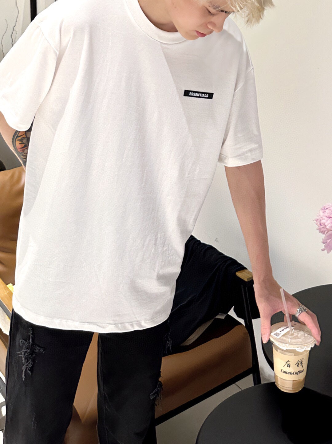 Fear of God Essentials Logo T-Shirt