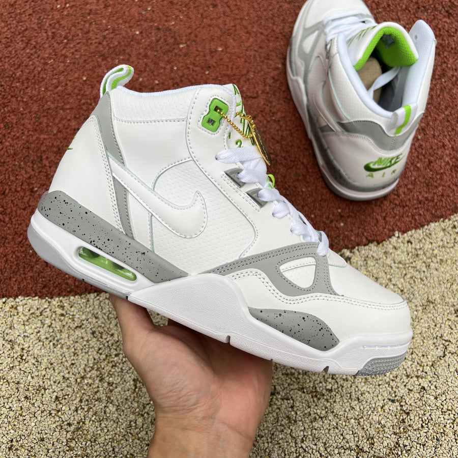 JORDAN 13 "White/Grey/Green"