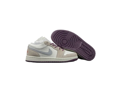 Air Jordan 1 Low "Heather Grey / Violet"