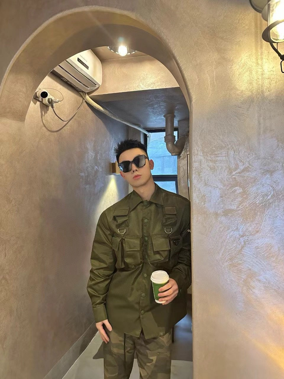 Prada Military Style Jacket