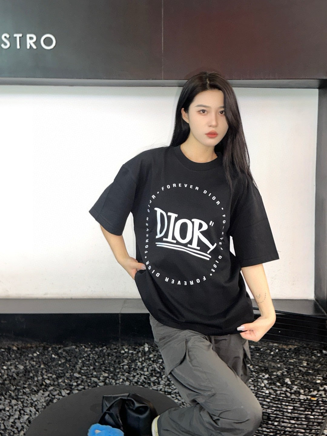 Dior "Forever Dior" T-Shirt (Black)