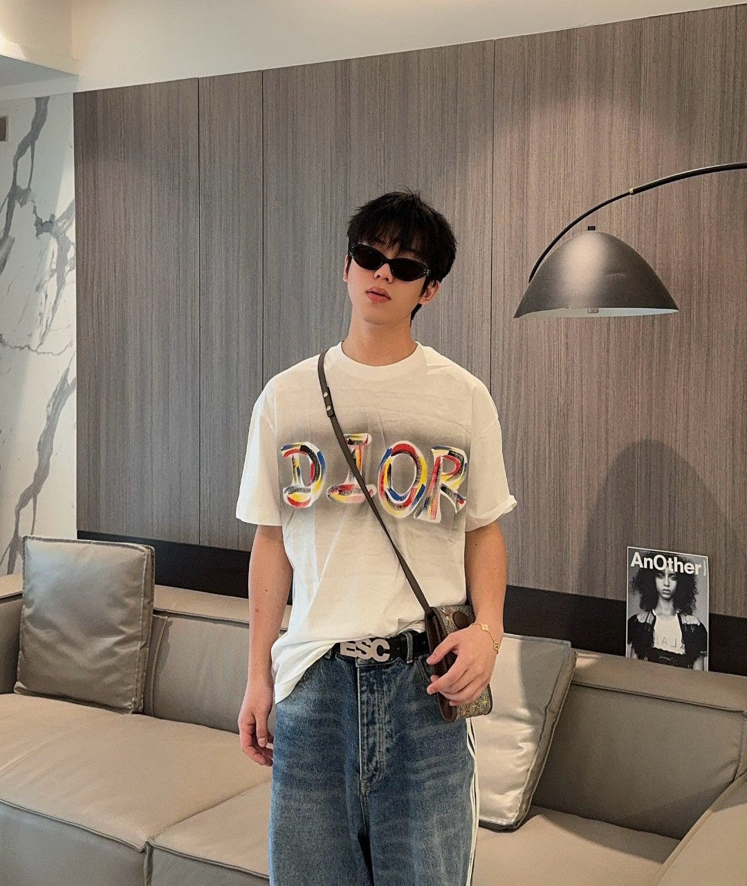 Dior Artistic Logo T-Shirt (White)