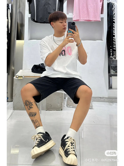 Dior Graffiti Logo T-Shirt in White