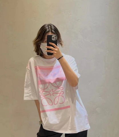 Loewe Pink Graphic T-Shirt