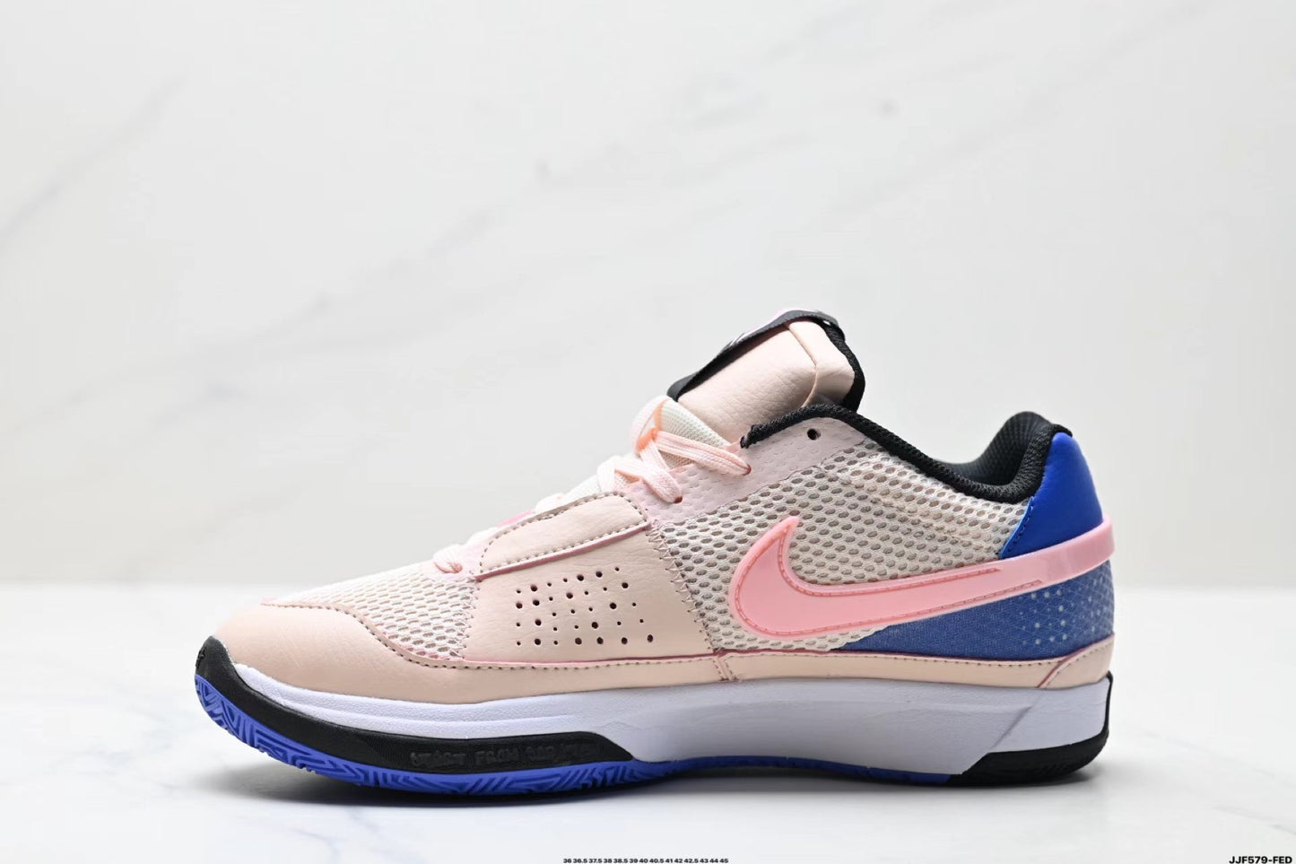 Nike Ja 1 in Pink/Blue: Playful Precision