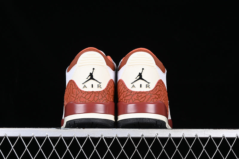 AIR JORDAN 3 RETRO GS MARS STONE WHITE/BLACK/MARS STONE/TEAM ORANGE