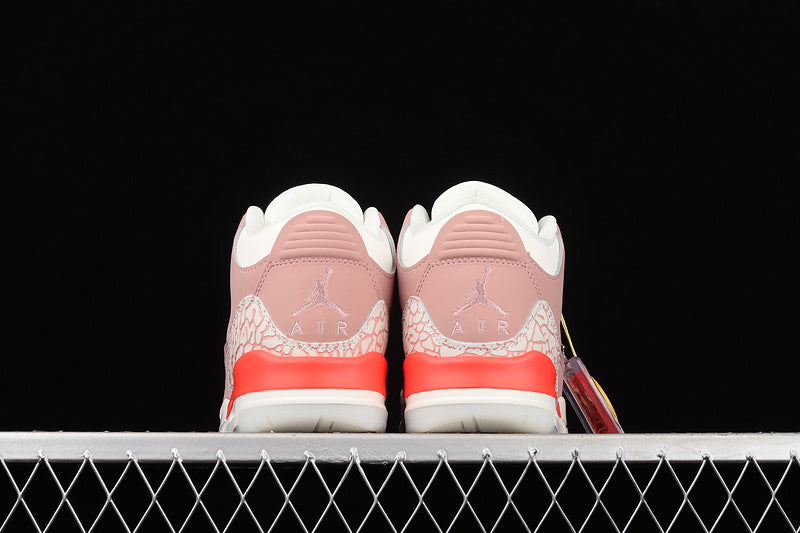 AIR JORDAN 3 RETRO SAIL/RUST PINK/WHITE/CRIMSON