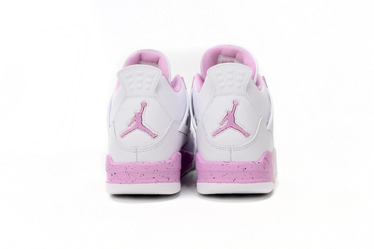 Air Jordan 4 White Pink