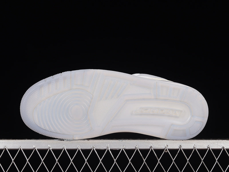 AIR JORDAN 3 RETRO PURE MONEY WHITE/WHITE-WHITE