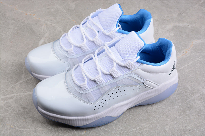 AIR JORDAN 11 CMFT LOW WHITE/WHITE/ARMORY NAVY