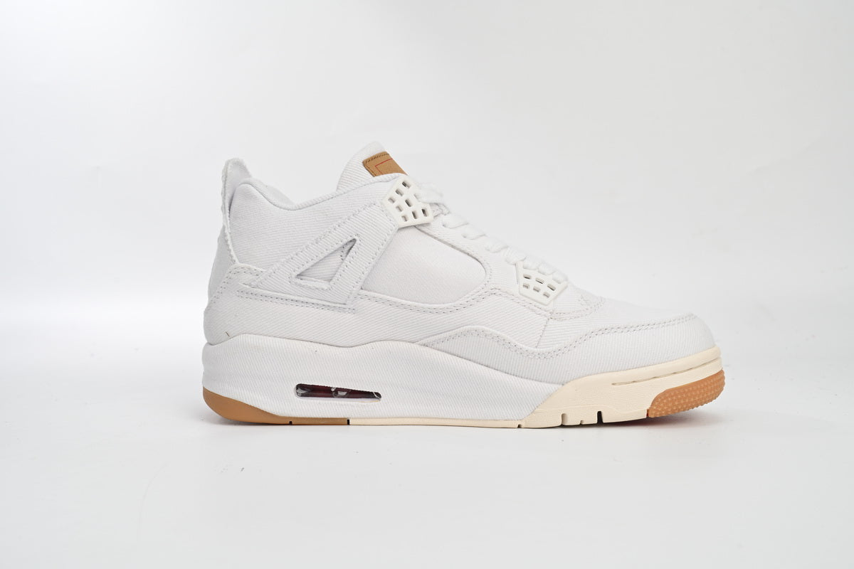 Air Jordan 4 Levi's White