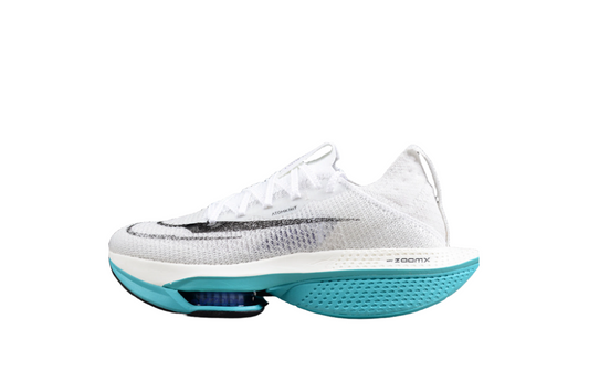 Zoom Alphafly NEXT% 2 White and Turquoise