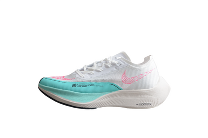 ZoomX Vaporfly NEXT% 2 White and Turquoise