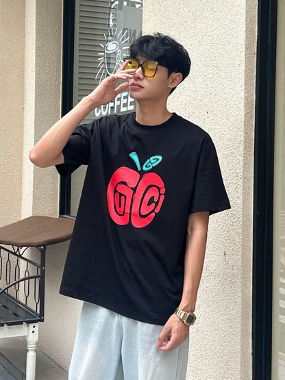 Gucci Apple Logo T-Shirt (Black)