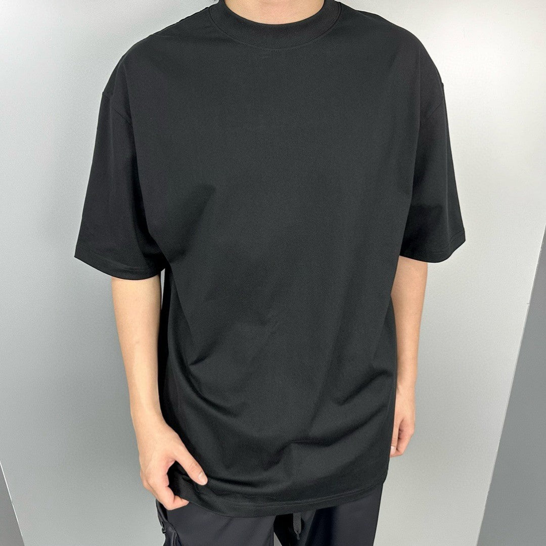 Balenciaga Distorted Logo T-Shirt (Black)