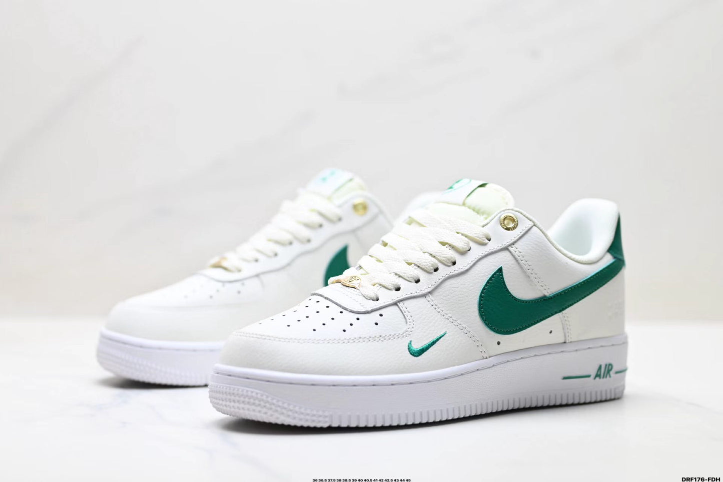 Nike Air Force 1 “White/Green” – Crisp Court-Inspired Style