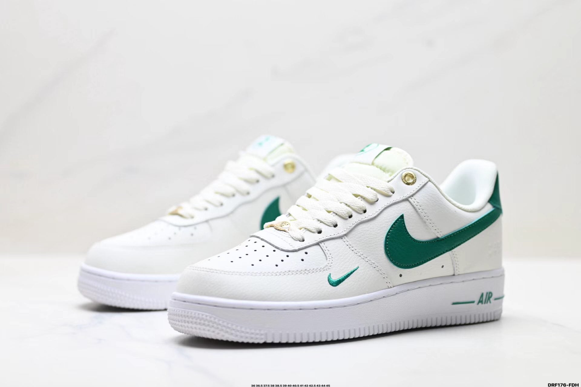 Nike Air Force 1 “White/Green” – Crisp Court-Inspired Style