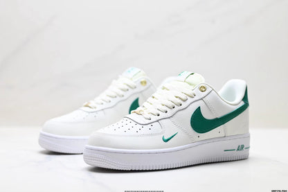 Nike Air Force 1 “White/Green” – Crisp Court-Inspired Style