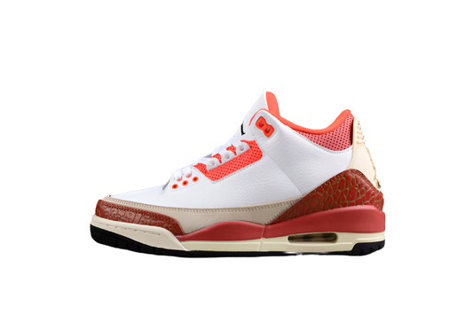 AIR JORDAN 3 RETRO GS WHITE/BLACK/MARS STONE/TEAM ORANGE