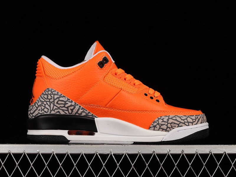 AIR JORDAN 3 RETRO ORANGE/WHITE/BLACK