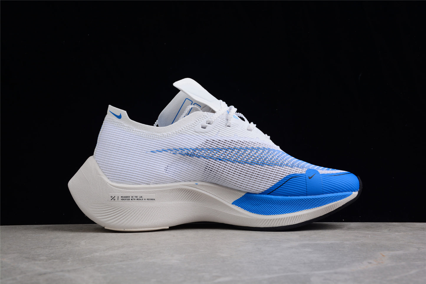 ZoomX Vaporfly NEXT% 2 White and Blue