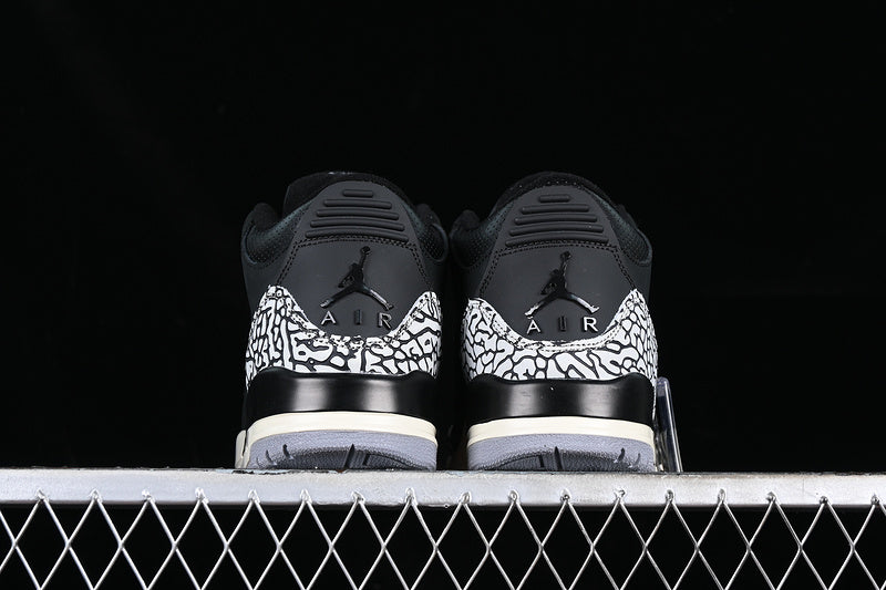 AIR JORDAN 3 RETRO OFF NOIR WHITE/BLACK/GREY