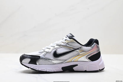Nike Zoom Vomero 20 in White/Black/Gold: Gilded Performance