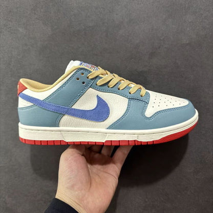 Nike Dunk Low "Beige/Blue" – Vintage Coastal Vibe