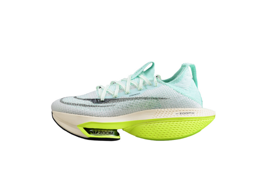 Zoom Alphafly NEXT% 2 Mint Green and Yellow